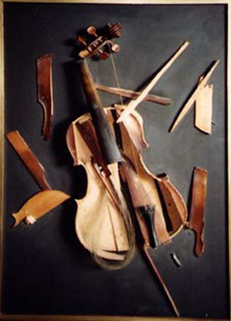 The broken violin